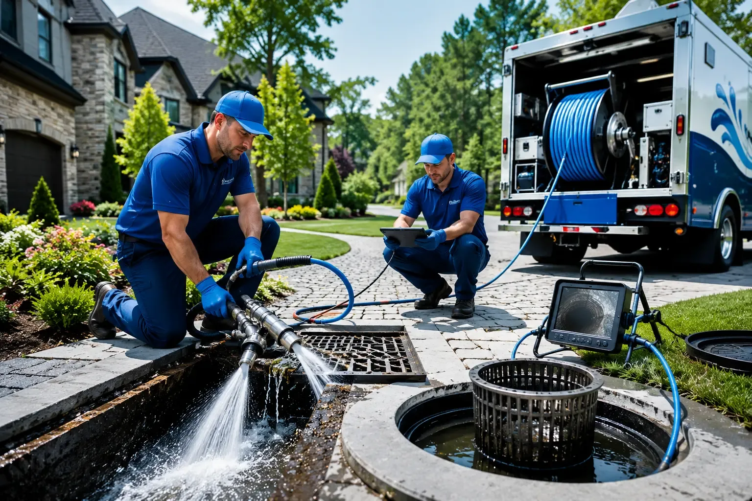Local outdoor drain cleaning professionals in Osage, WV